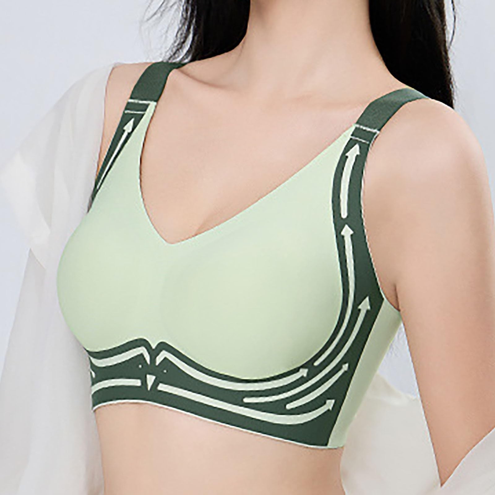 Bra Mulus Wanita Bra Push Up O - Sleep Bra Bralette ulasan dan harga